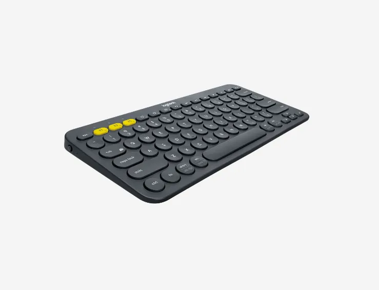 LOGITECH - K380 MULTI-DEVICE BLUETOOTH KEYBOARD (Dark Grey)