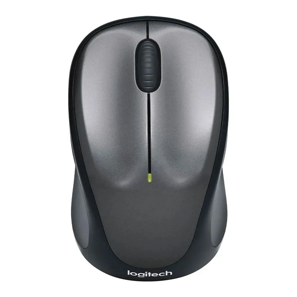 Logitech M235 Wireless Mouse, Gray