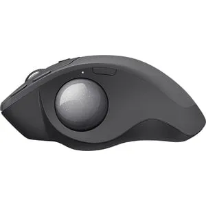 Logitech MX ERGO Wireless Trackball Mouse, Optical, Wireless, Bluetooth/RF, USB, Trackball, 8 Buttons, Right-handed
