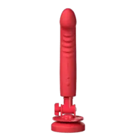 Lovense - Mission 2 App-Controlled Vibrating Suction Cup Dildo (Red)