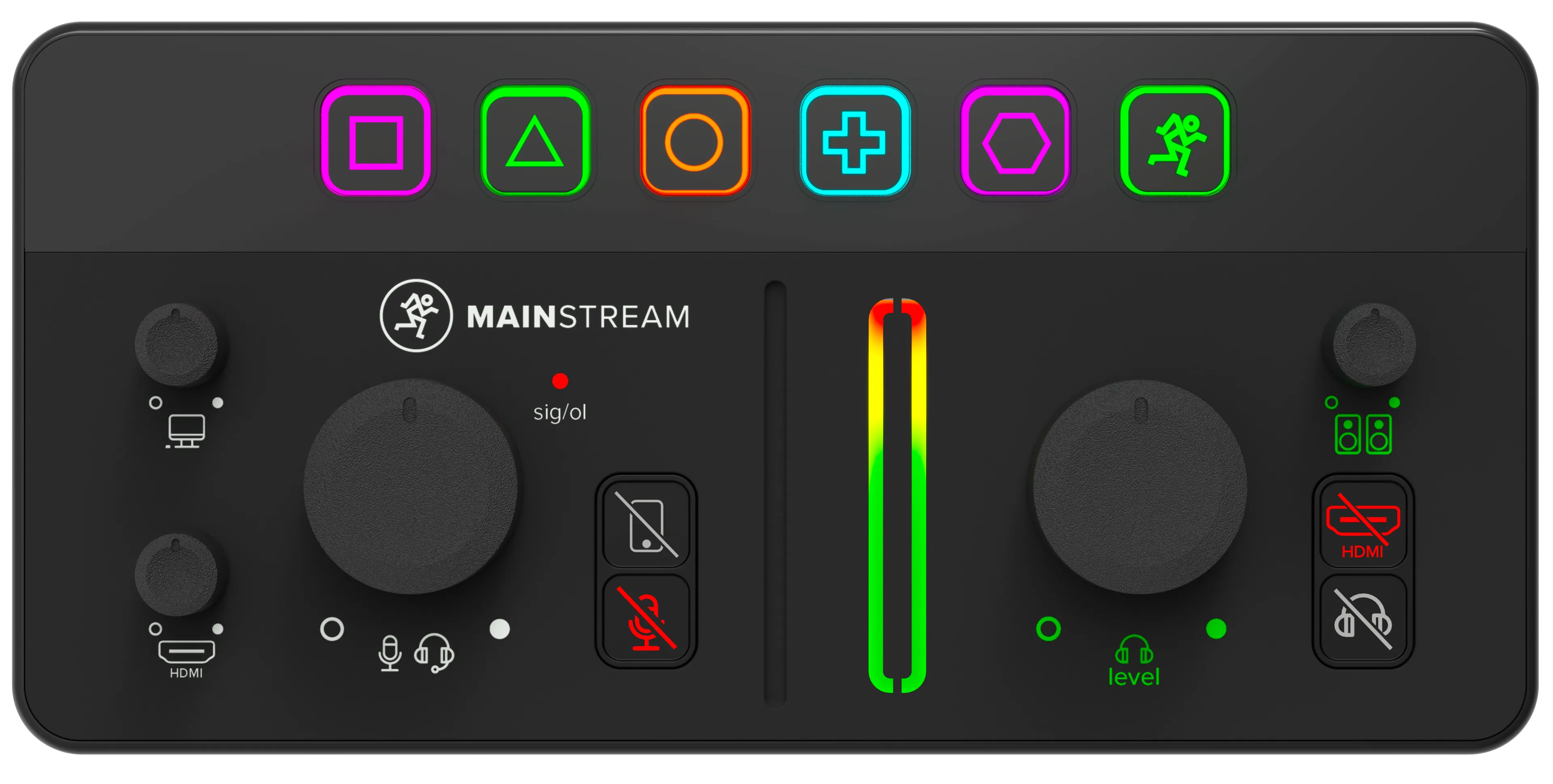 Mackie MAINSTREAM Complete Live Streaming and Video Capture Interface with Programmable Control Keys