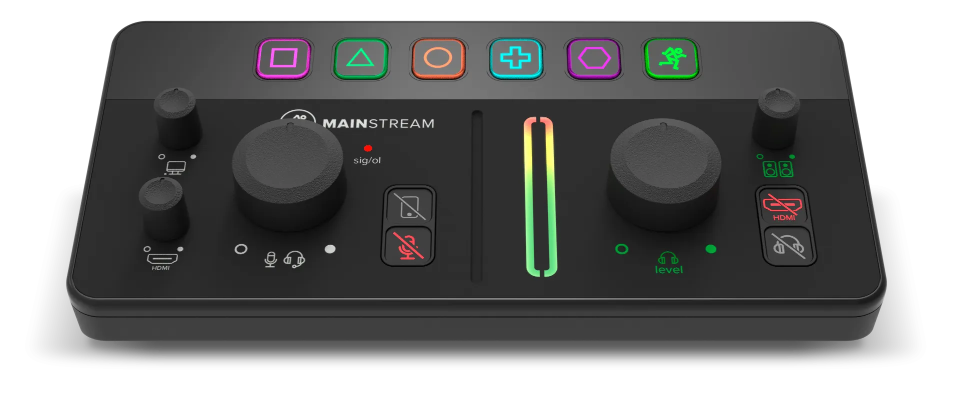 Mackie MAINSTREAM Complete Live Streaming and Video Capture Interface with Programmable Control Keys