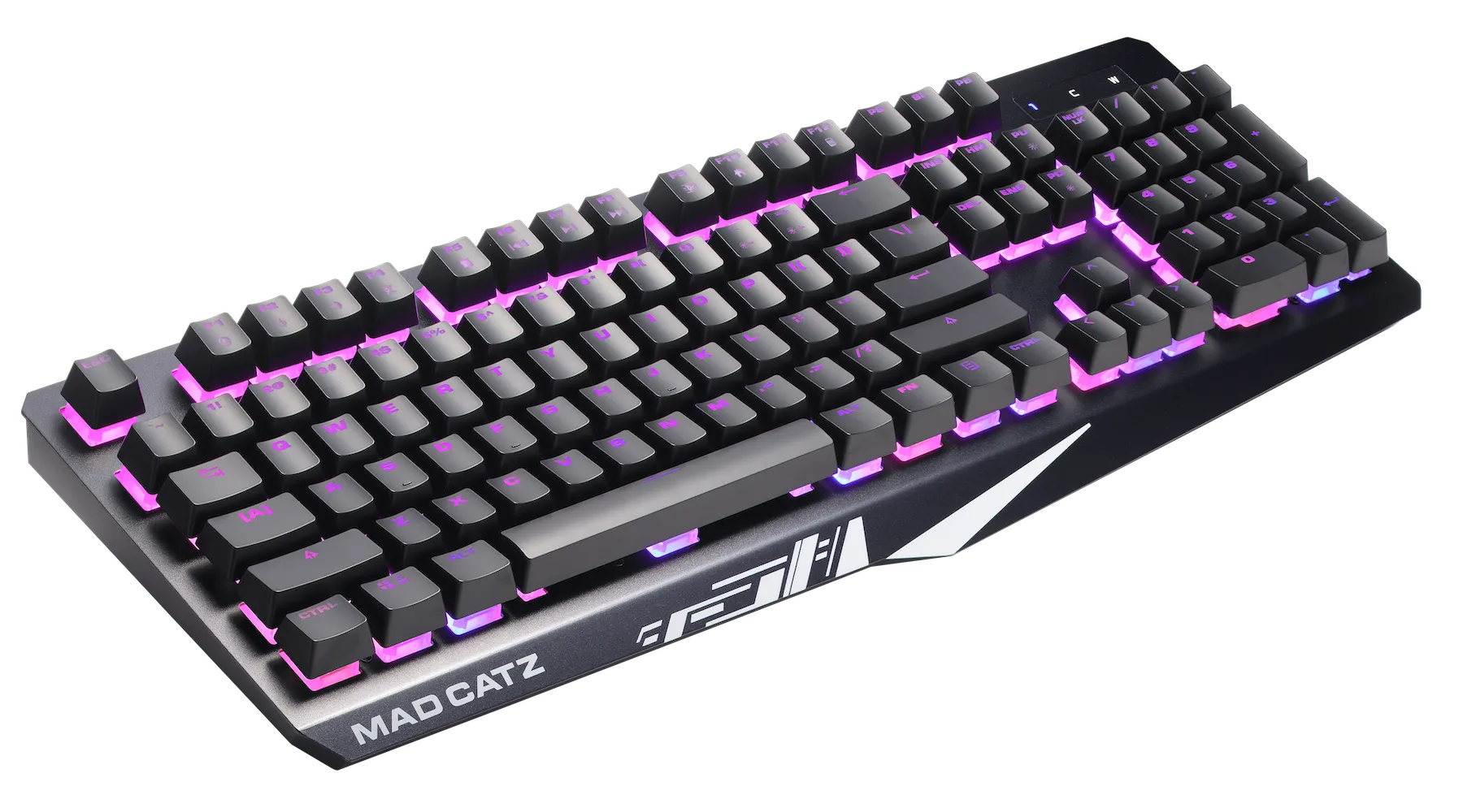Mad Catz The Authentic S.T.R.I.K.E. 2 Mechanical Gaming Keyboard, Black