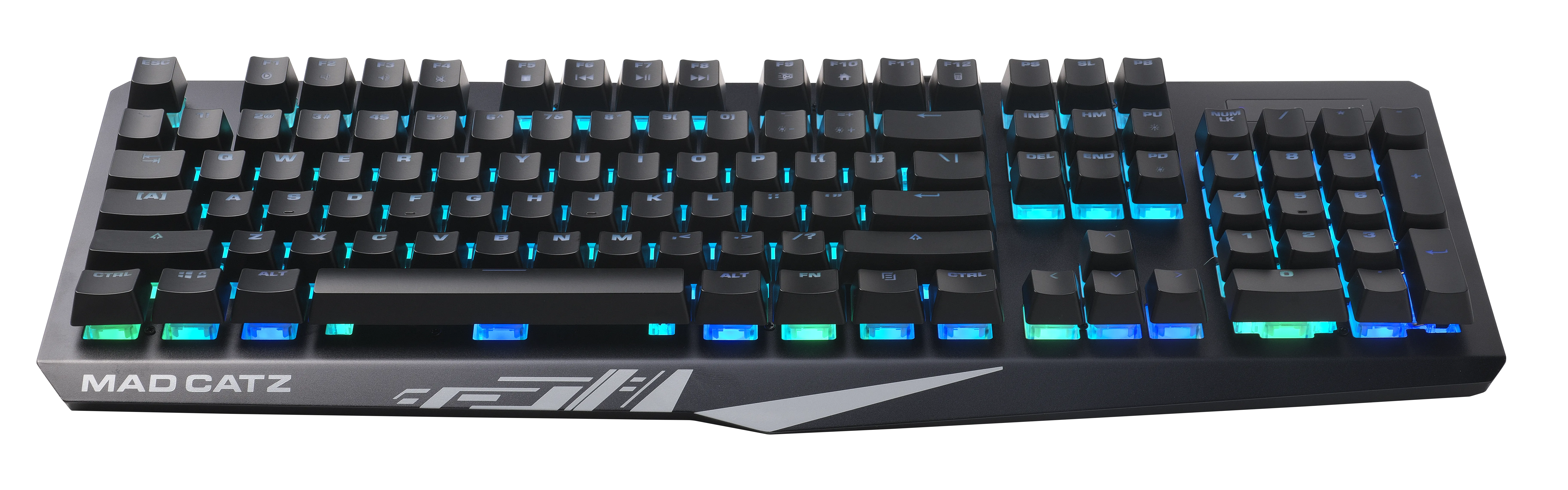 Mad Catz The Authentic S.T.R.I.K.E. 2 Mechanical Gaming Keyboard, Black