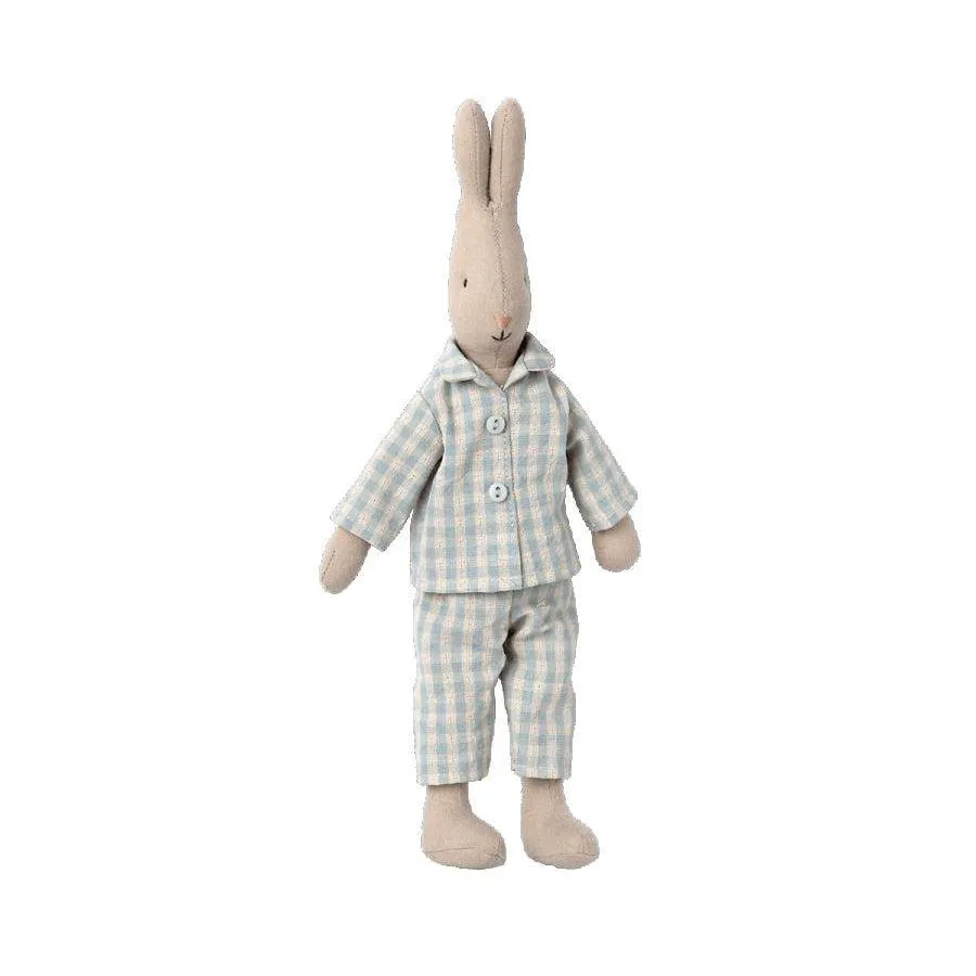 Maileg Pyjamas, Size 2, Blue Check