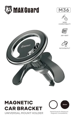 MaxGuard M36 Magnetic Car Bracket