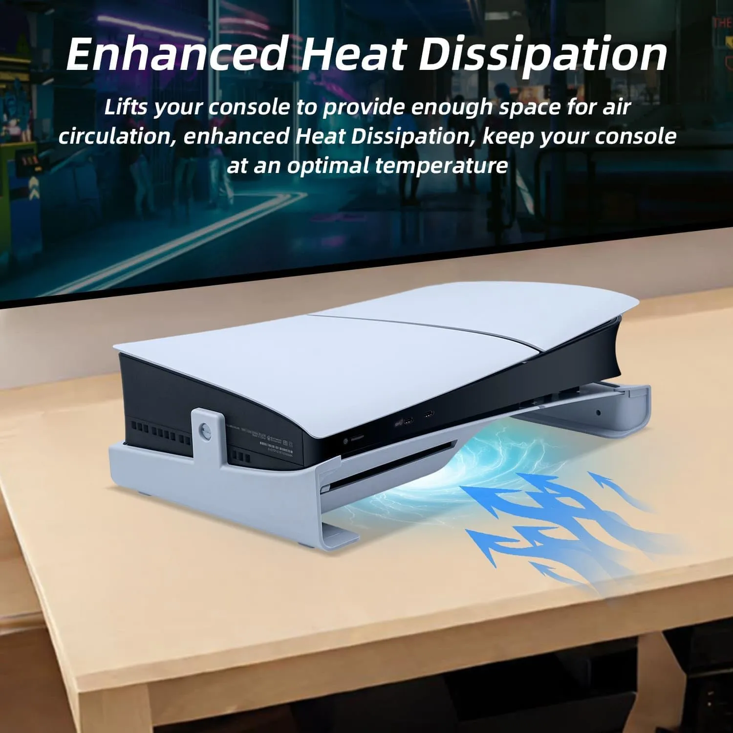 Mcbazel Horizontal Stand for PS5 Slim Console