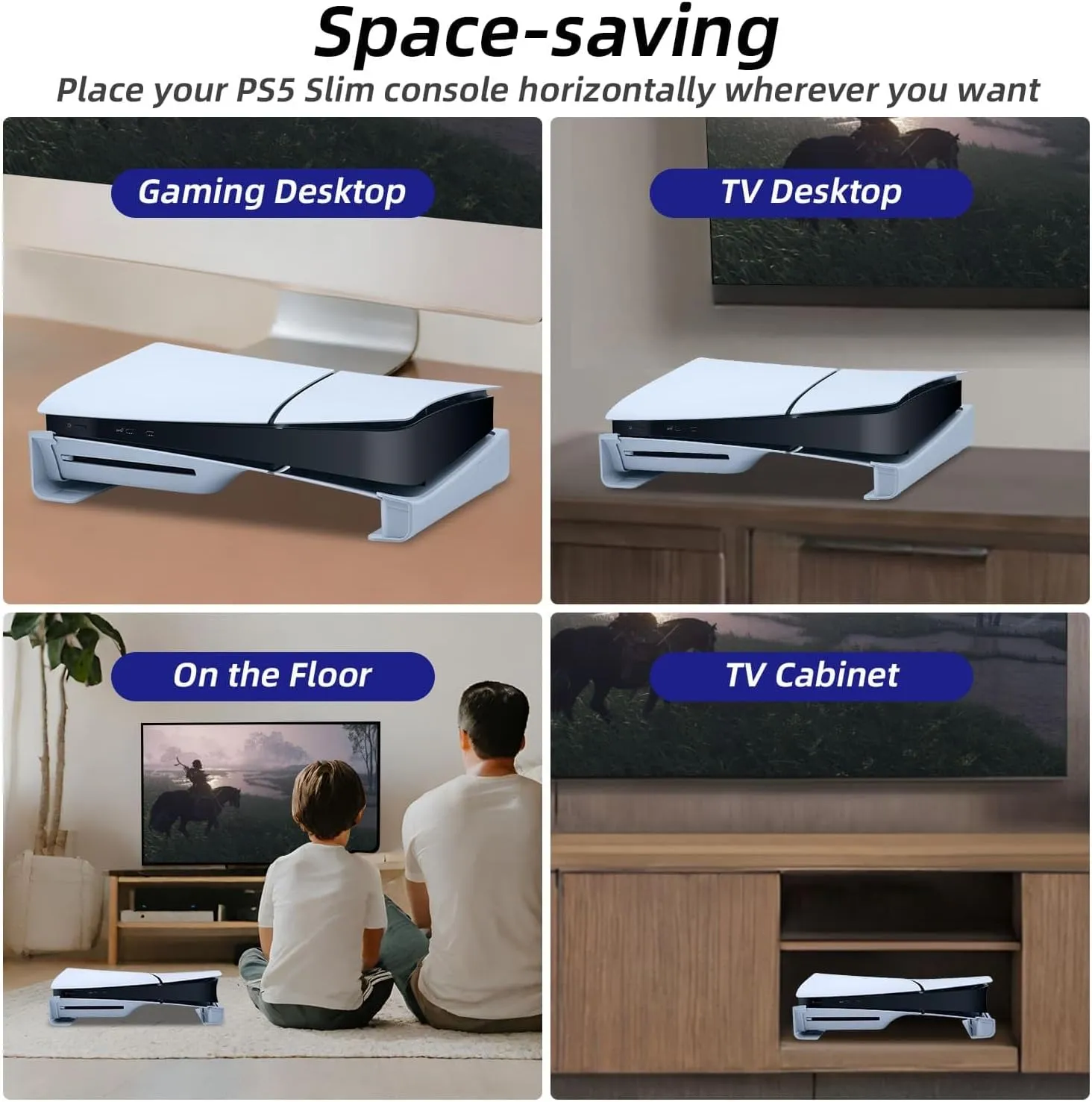Mcbazel Horizontal Stand for PS5 Slim Console