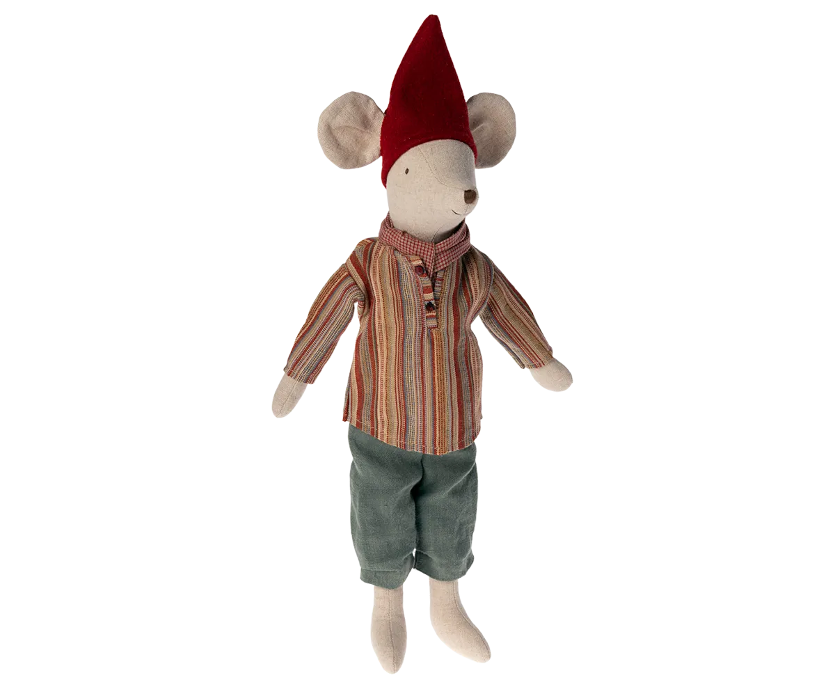 Medium Christmas Mouse, Boy - Scarf