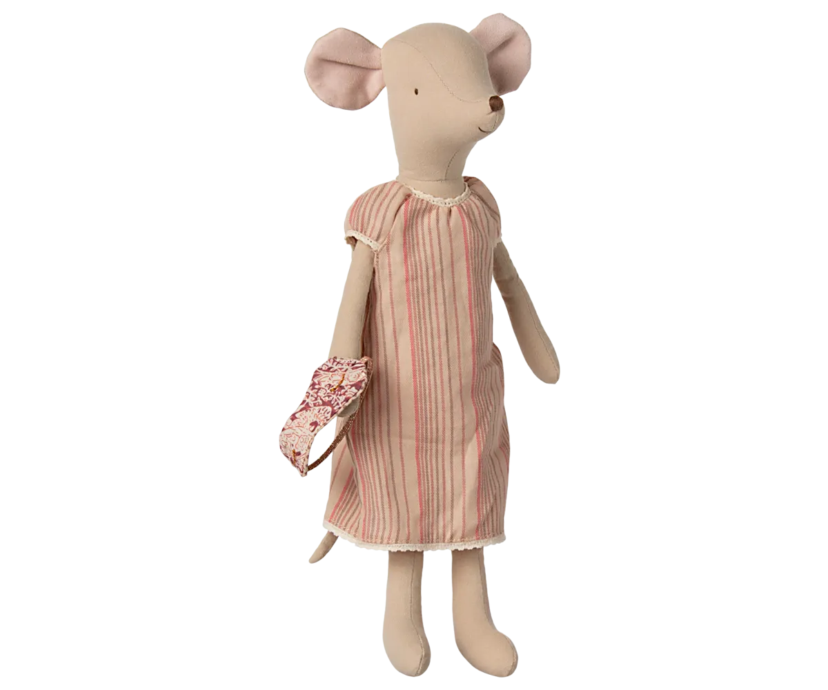 Medium Mouse in Nightgown