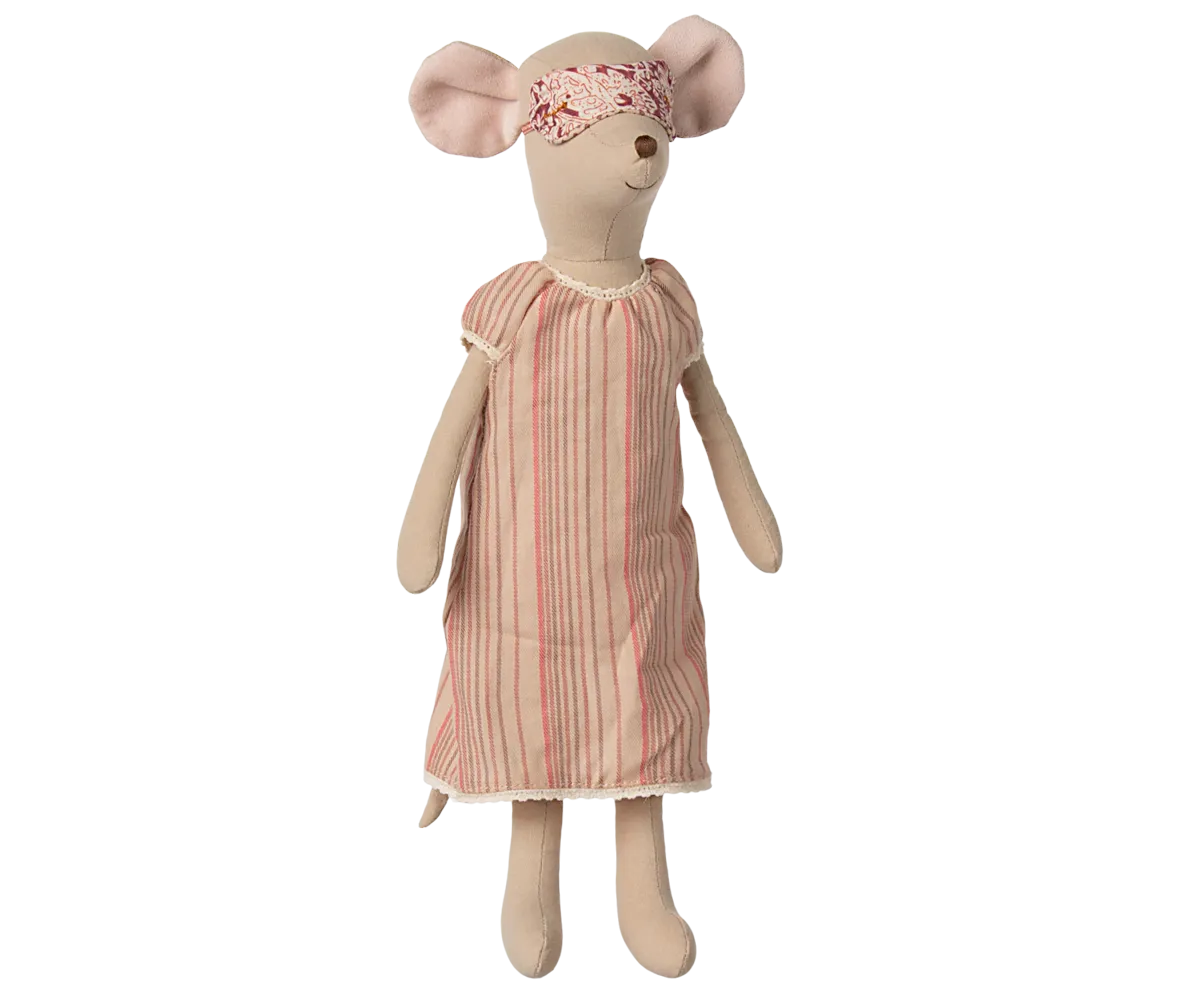 Medium Mouse in Nightgown