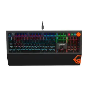 Meetion Detachable Palmrest Mechanical Gaming Keyboard with Type-C Cable English/Arabic-P6I0
