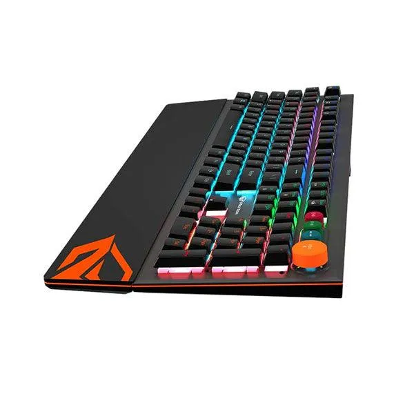 Meetion Detachable Palmrest Mechanical Gaming Keyboard with Type-C Cable English/Arabic-P6I0