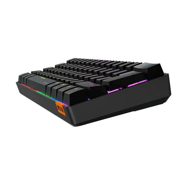 Meetion Dual Mode Bluetooth 60 Gaming Keyboard English/Arabic Black-XZ40