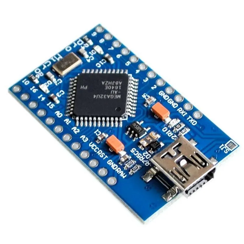 Mini USB ATmega32U4 Pro Micro 5V 16MHz Board Module Without Cable