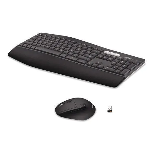Mk850 Performance Wireless Keyboard And Mouse Combo, 2.4 Ghz Frequency/33 Ft Wireless Range, Black