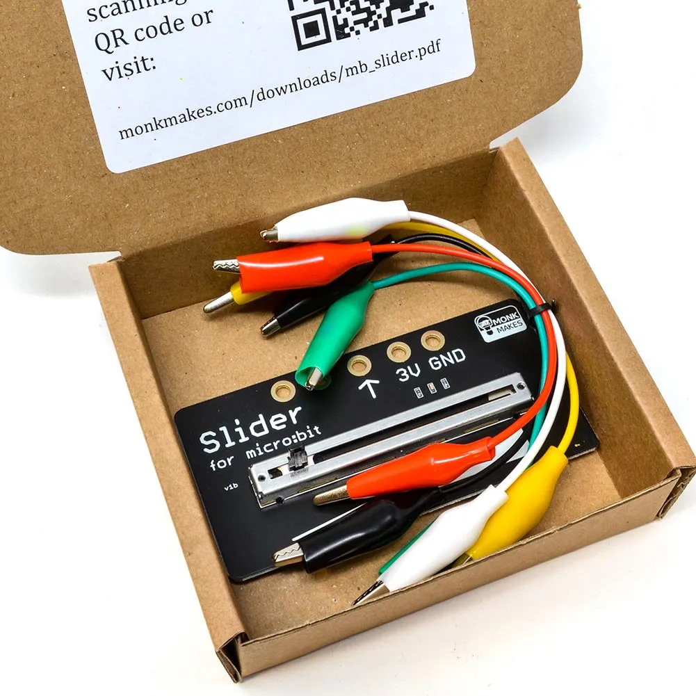 Monk Makes Slider for micro:bit