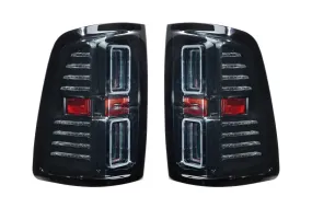 Morimoto Tail Lights Dodge Ram 1500 (19-23) XB LED w/ Smoked Lens and DRL