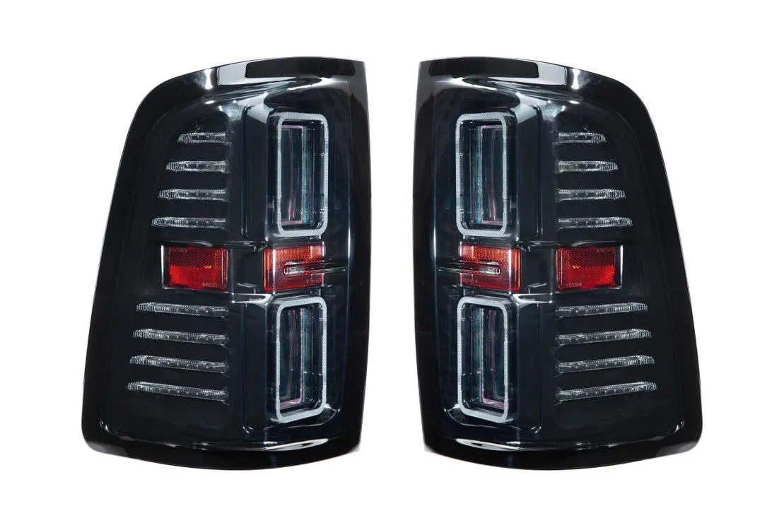 Morimoto Tail Lights Dodge Ram 1500 (19-23) XB LED w/ Smoked Lens and DRL