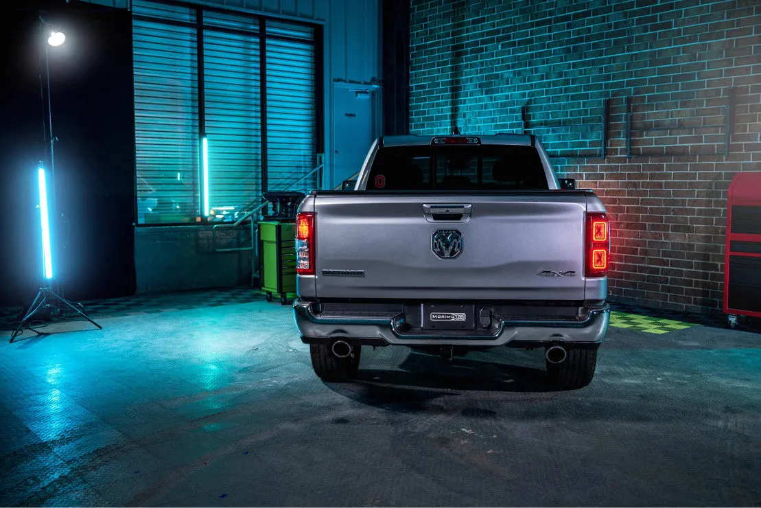 Morimoto Tail Lights Dodge Ram 1500 (19-23) XB LED w/ Smoked Lens and DRL