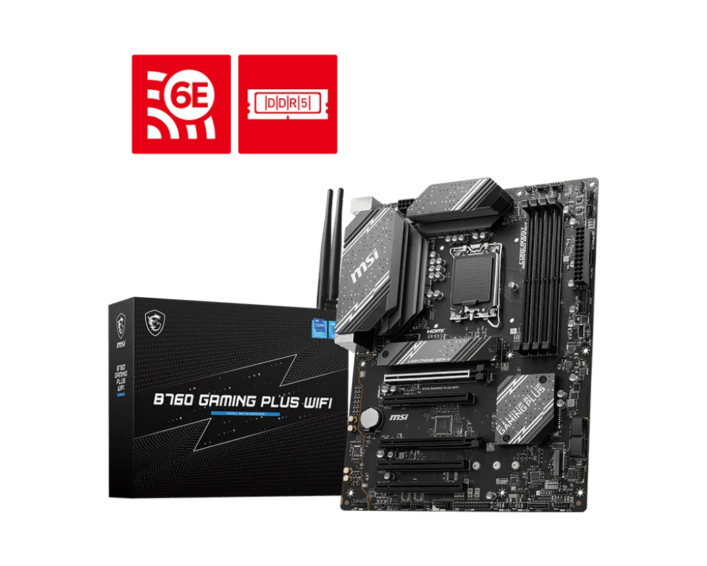 MSI Motherboard B760 Gaming Plus Wifi DDR5