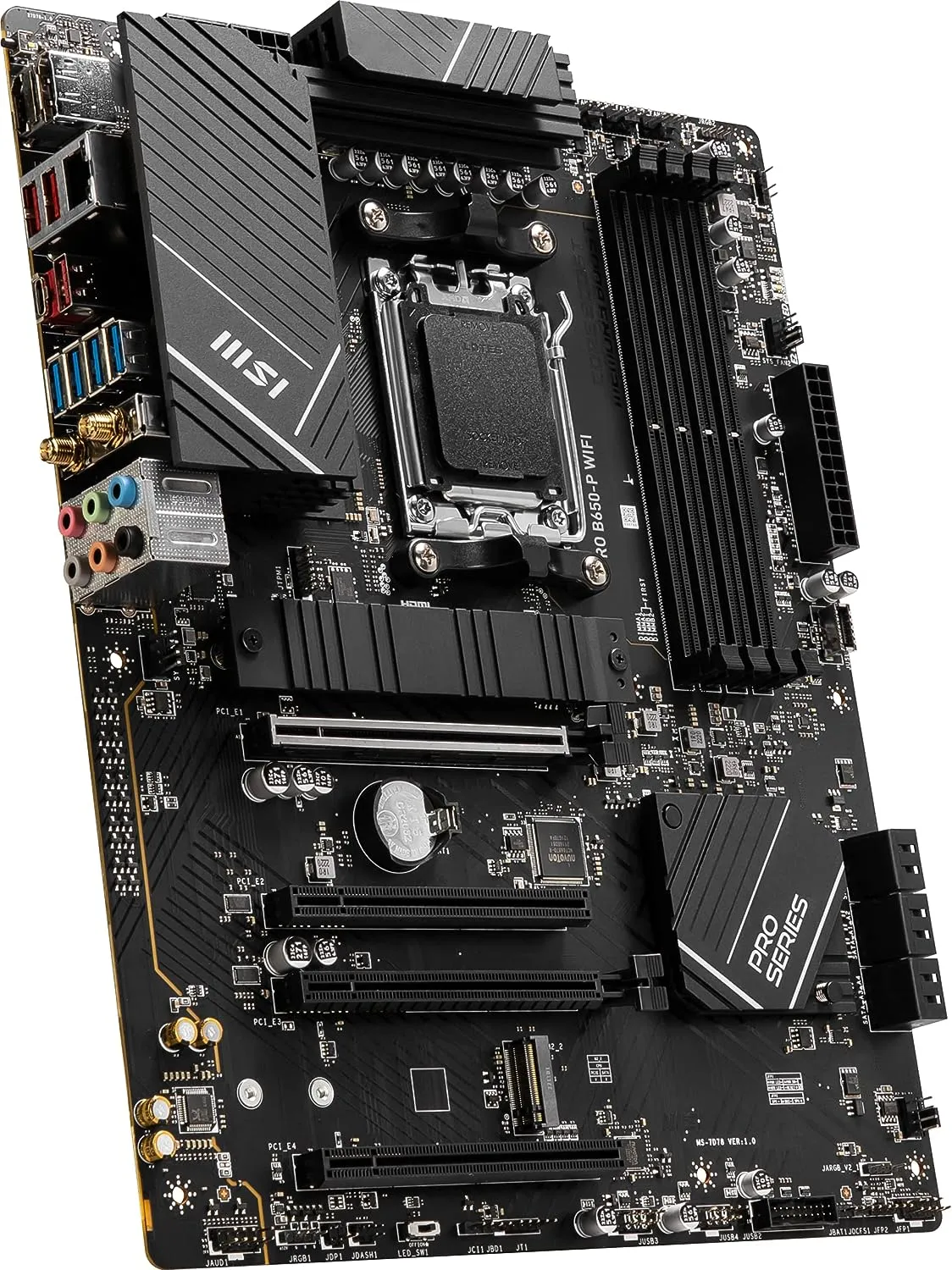 MSI PRO B650-P WIFI DDR5,Socket AM5 ATX Motherboard