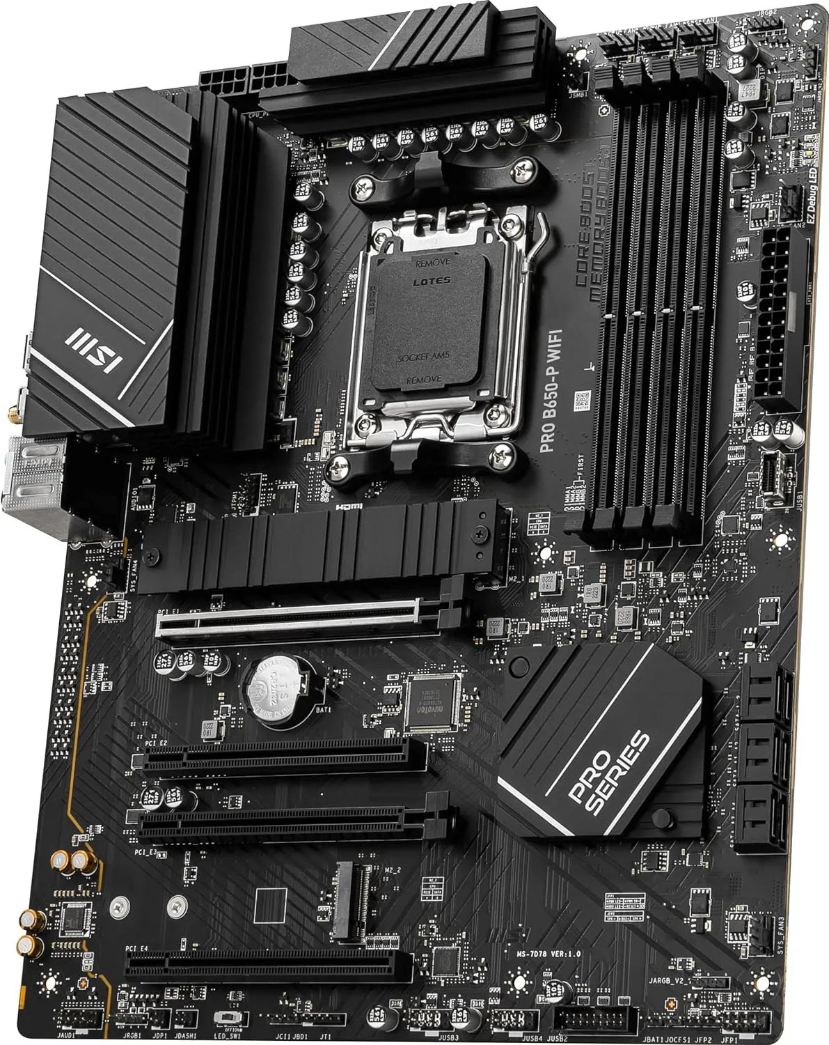 MSI PRO B650-P WIFI DDR5,Socket AM5 ATX Motherboard