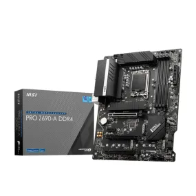 Msi Pro Z690-A-Ddr4 Lga1700 Atx Gaming Motherboard Msi Pro Z690-A-Ddr4 Lga1700 Atx Gaming Motherboard