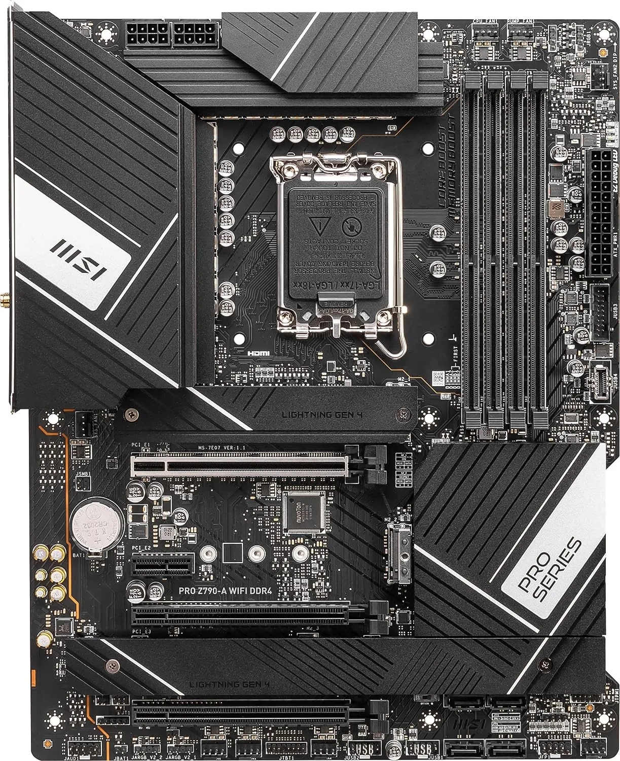 MSI PRO Z790-A WIFI DDR4,LGA 1700 ATX Motherboard