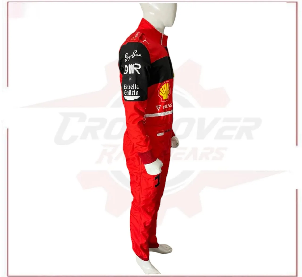 New Charles Leclerc 2022 F1 Ferrari Team Race Suit