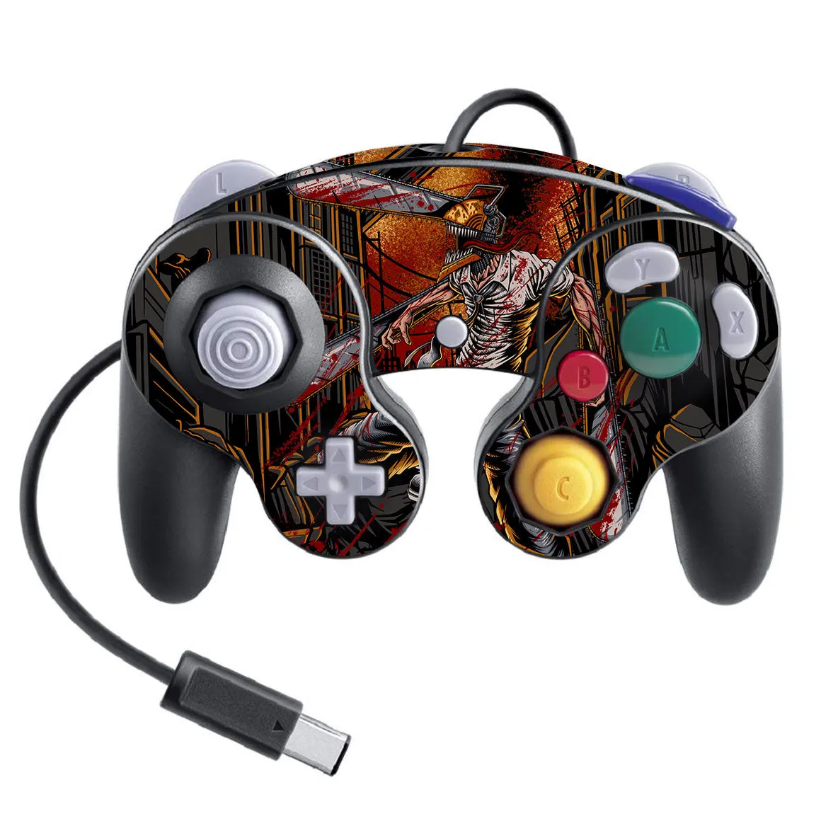 Nintendo Game Cube Controller Super Smash Bros Artist Series Skins