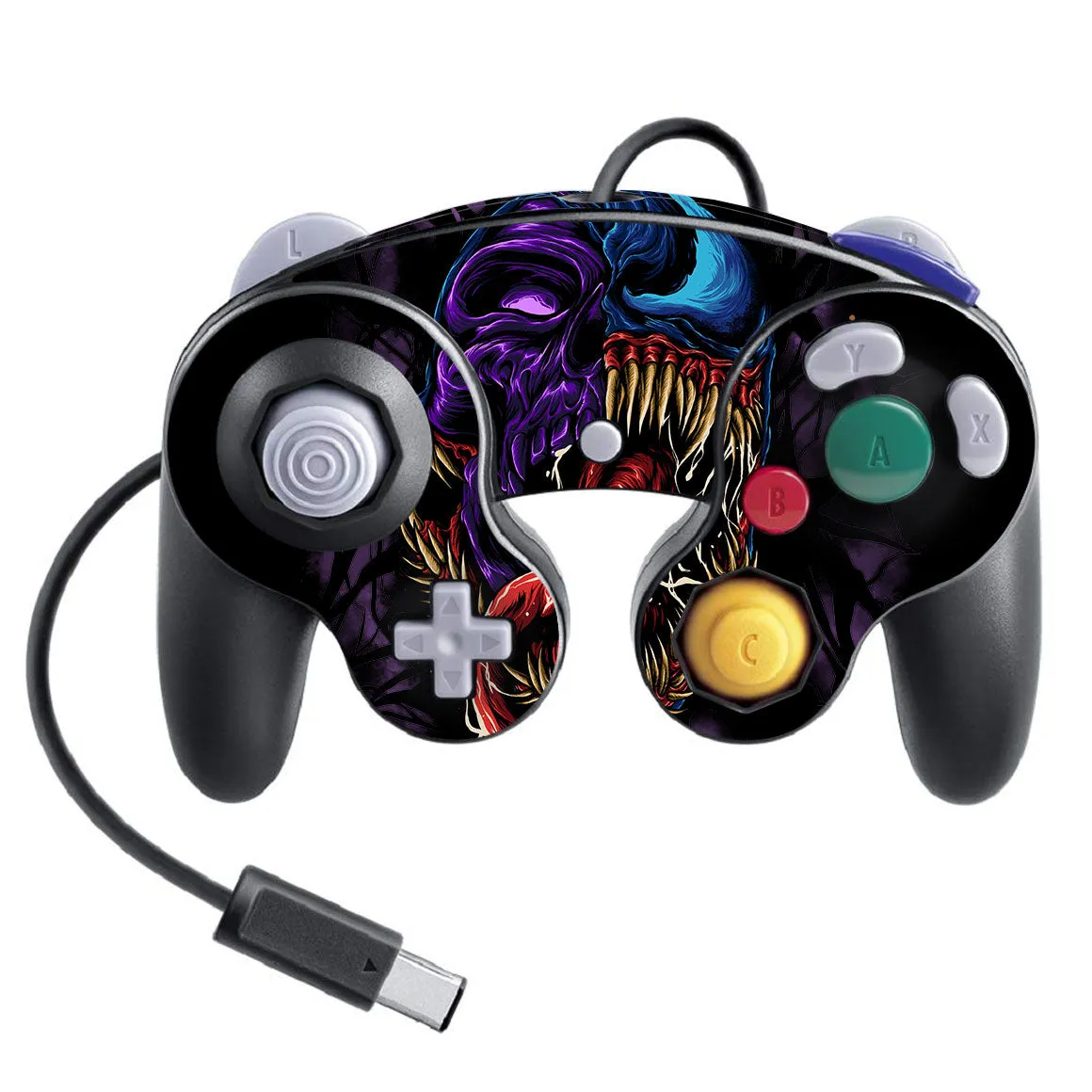 Nintendo Game Cube Controller Super Smash Bros Artist Series Skins