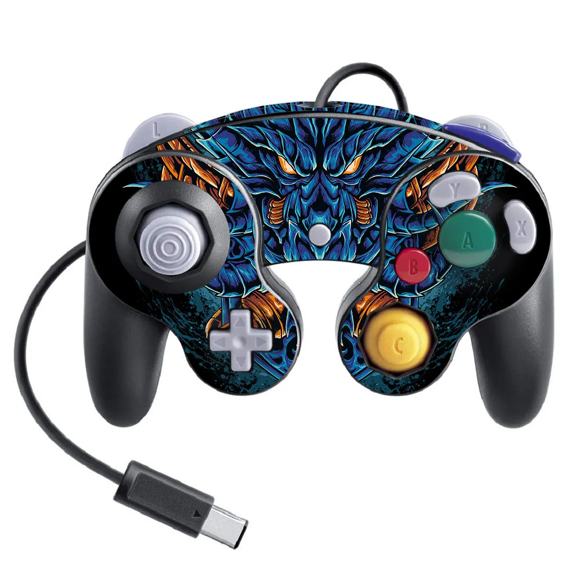 Nintendo Game Cube Controller Super Smash Bros Artist Series Skins