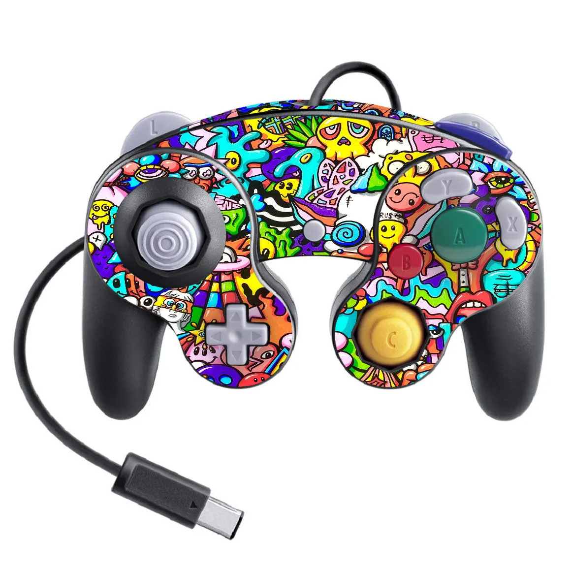 Nintendo Game Cube Controller Super Smash Bros Artist Series Skins