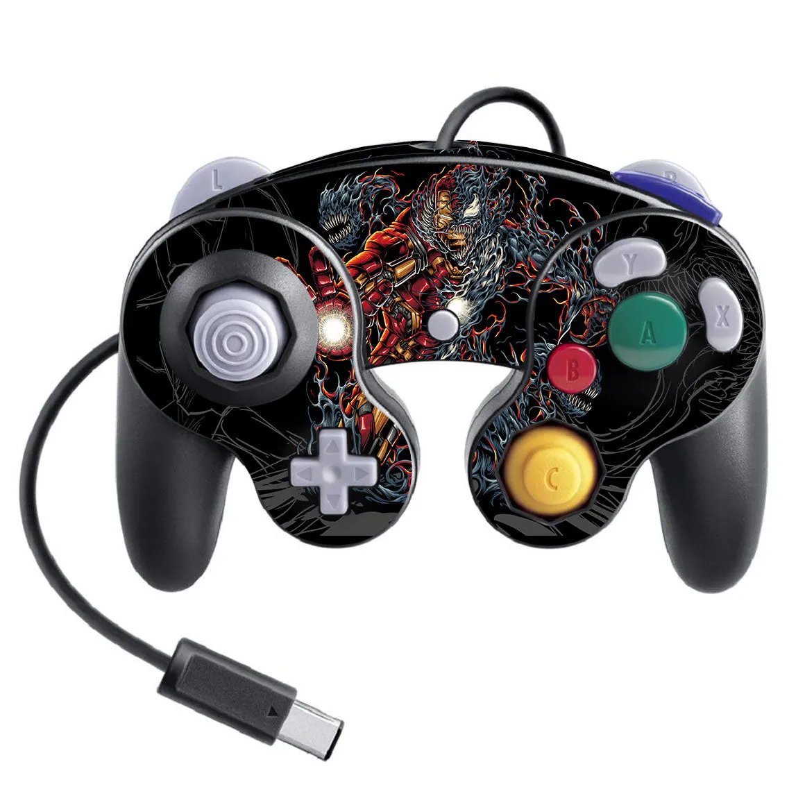 Nintendo Game Cube Controller Super Smash Bros Artist Series Skins