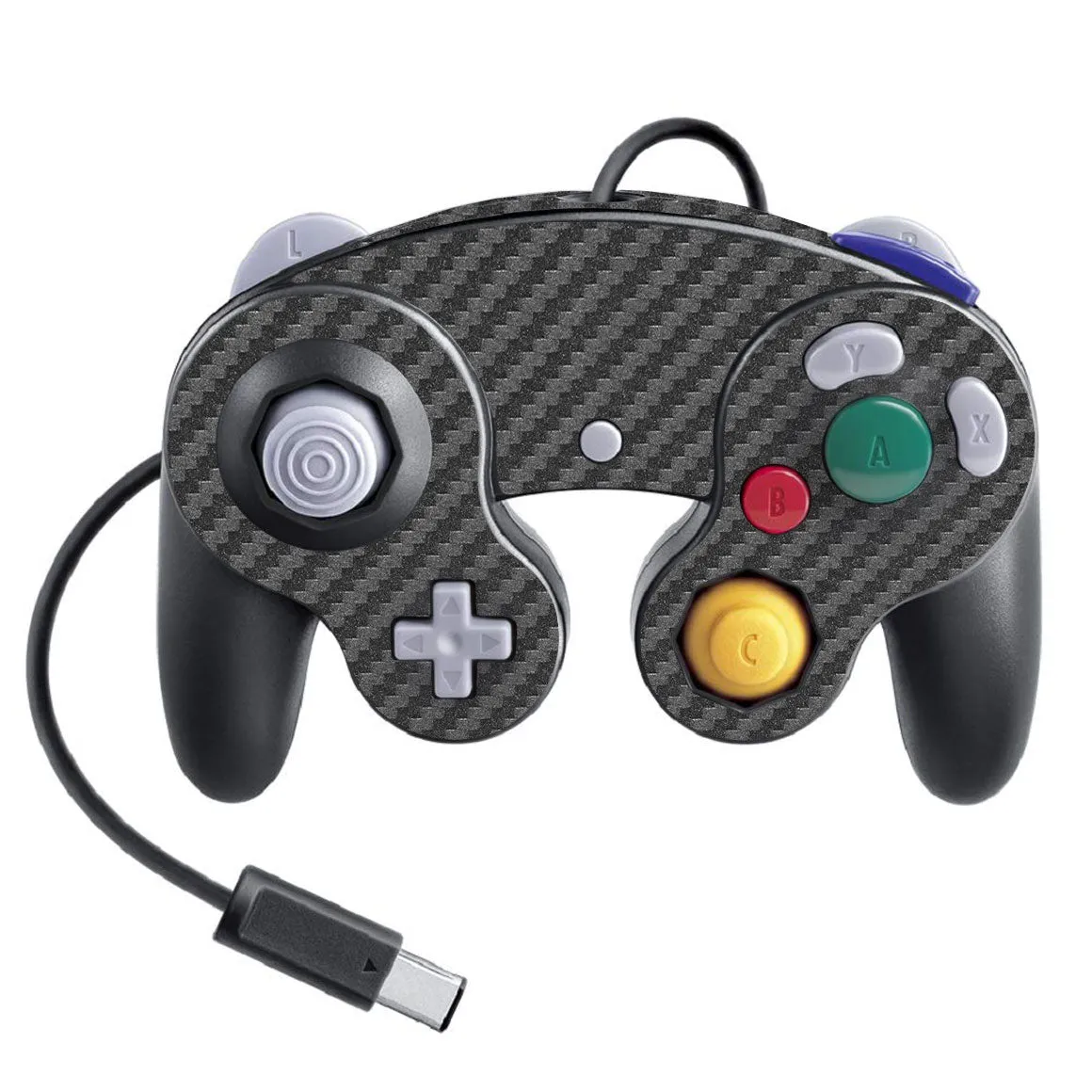 Nintendo Game Cube Controller Super Smash Bros Carbon Series Skins
