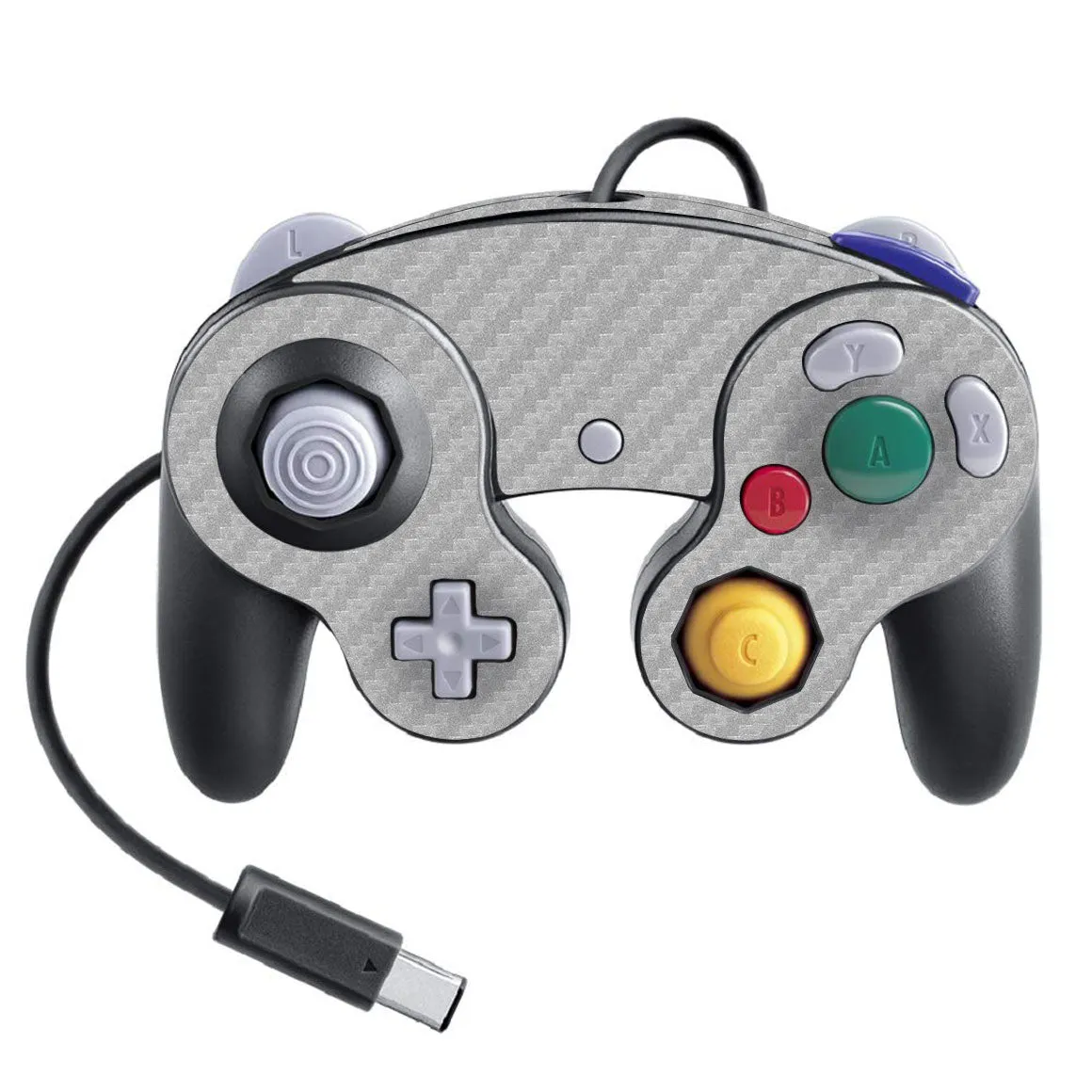 Nintendo Game Cube Controller Super Smash Bros Carbon Series Skins