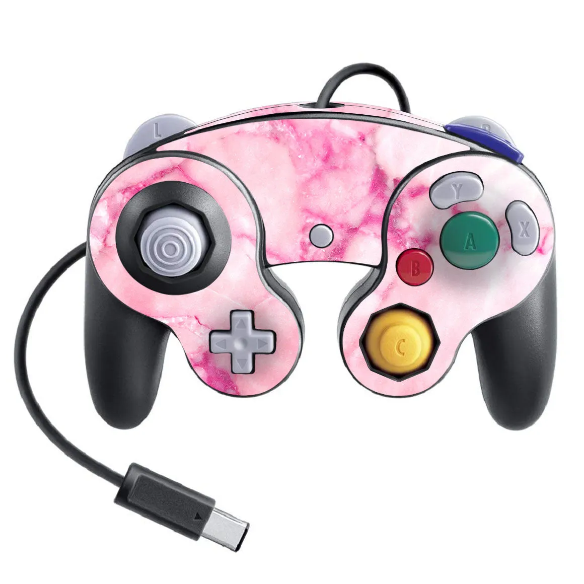 Nintendo Game Cube Controller Super Smash Bros Marble Series Skins
