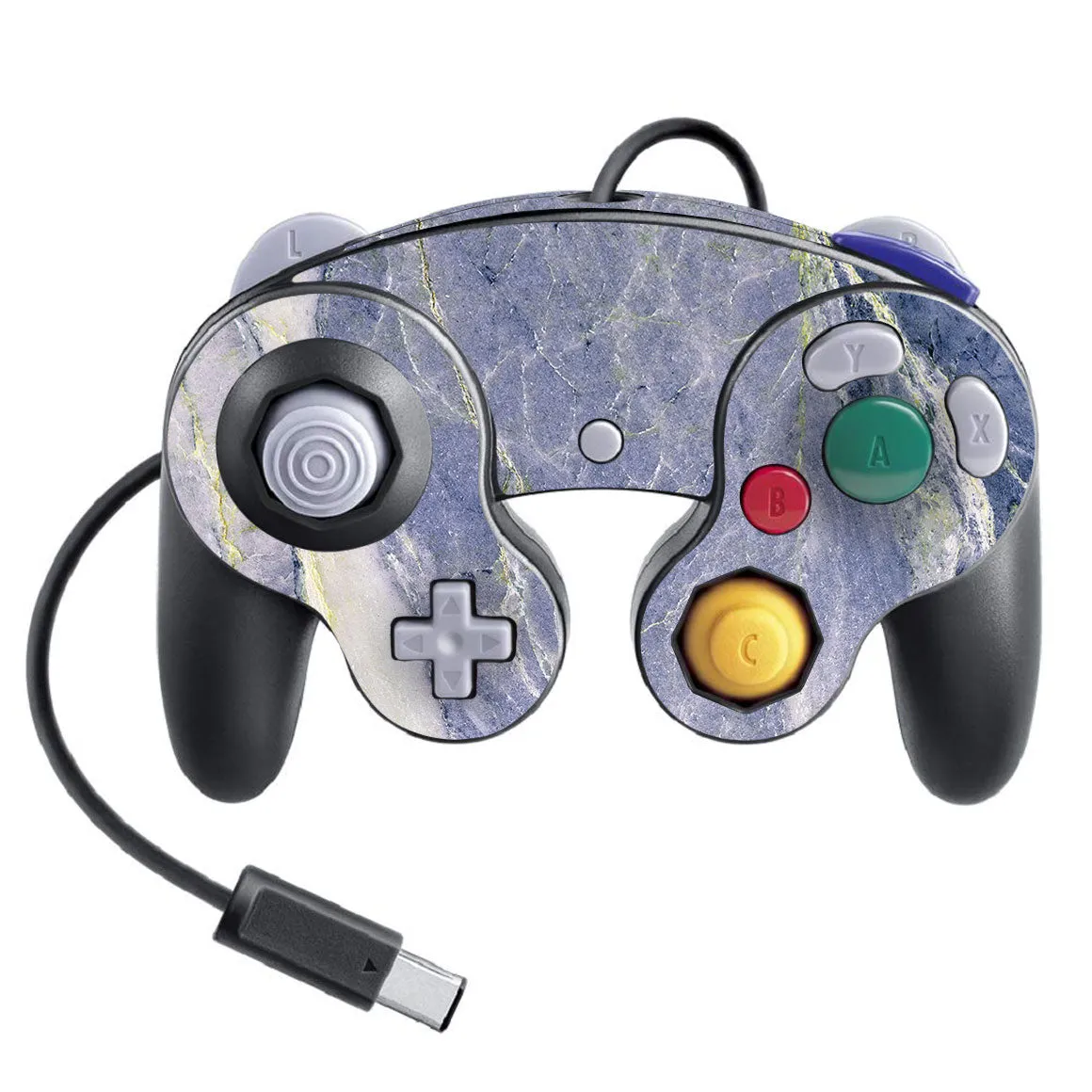 Nintendo Game Cube Controller Super Smash Bros Marble Series Skins