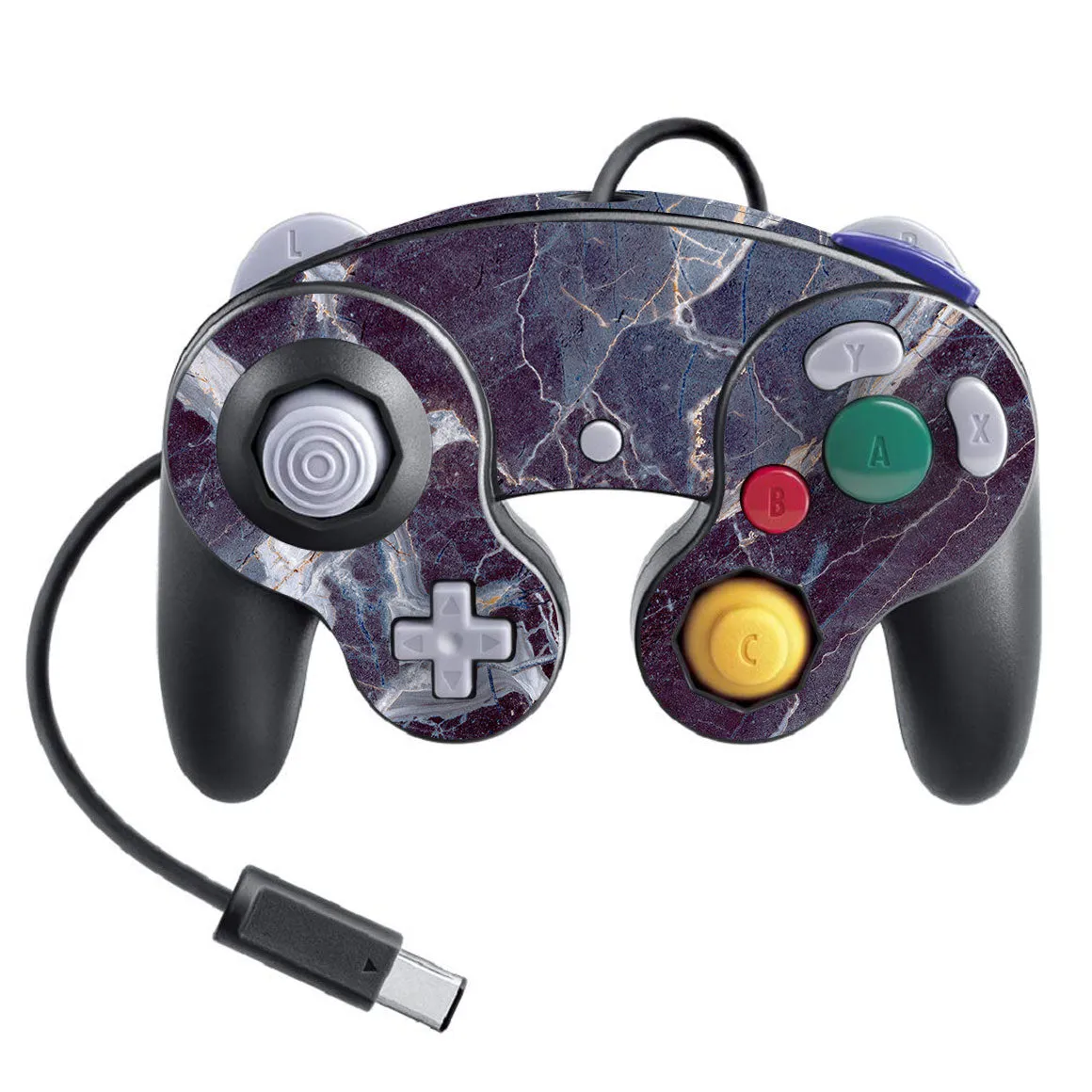 Nintendo Game Cube Controller Super Smash Bros Marble Series Skins