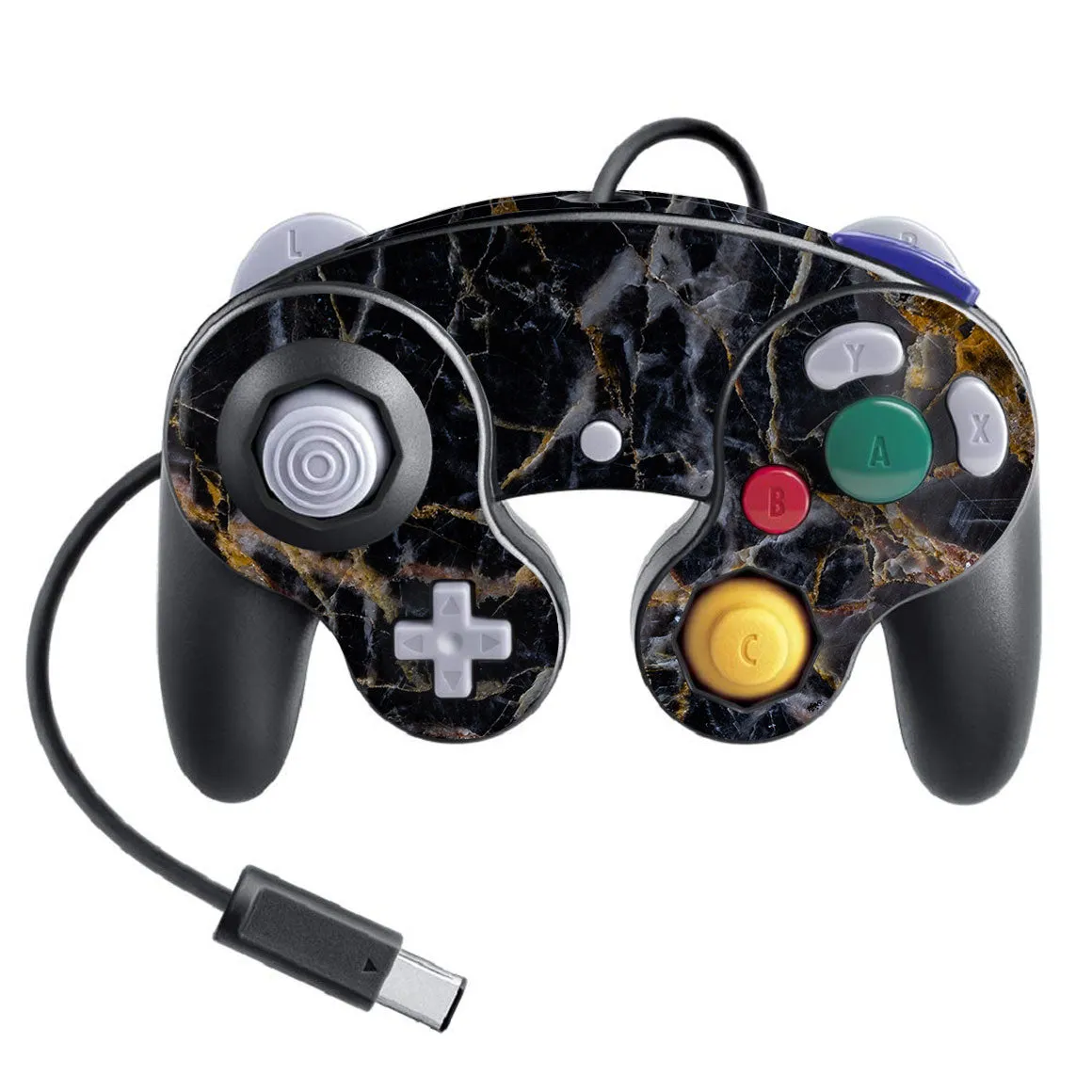 Nintendo Game Cube Controller Super Smash Bros Marble Series Skins