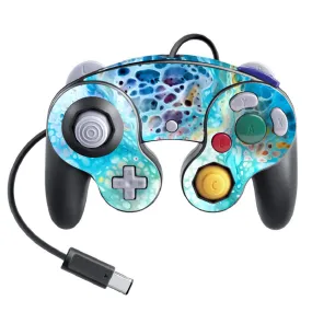 Nintendo Game Cube Controller Super Smash Bros Oil Paint Series Skins