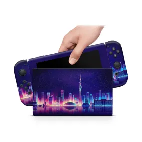 Nintendo Switch Skin Decals - Nighlife - Wrap Vinyl Sticker