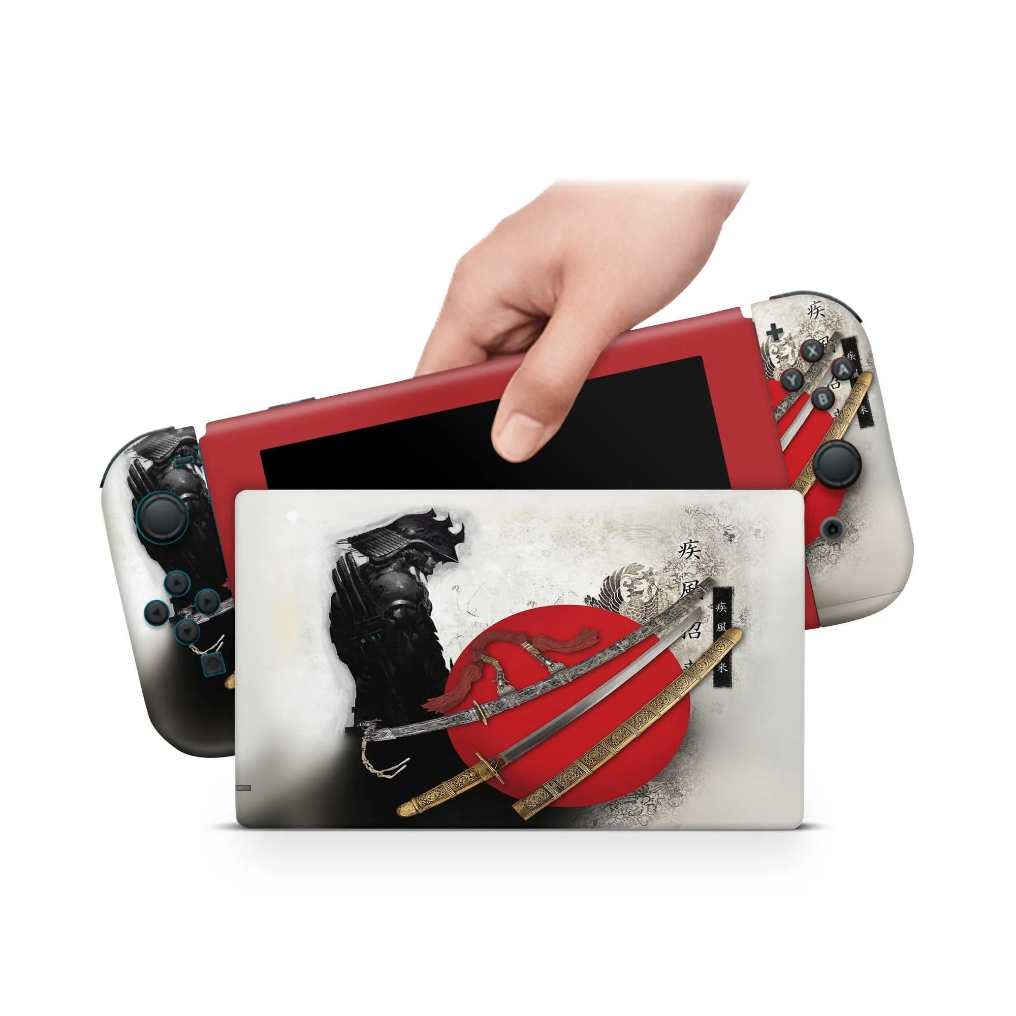 Nintendo Switch Skin Decals - Samurai - Wrap Vinyl Sticker