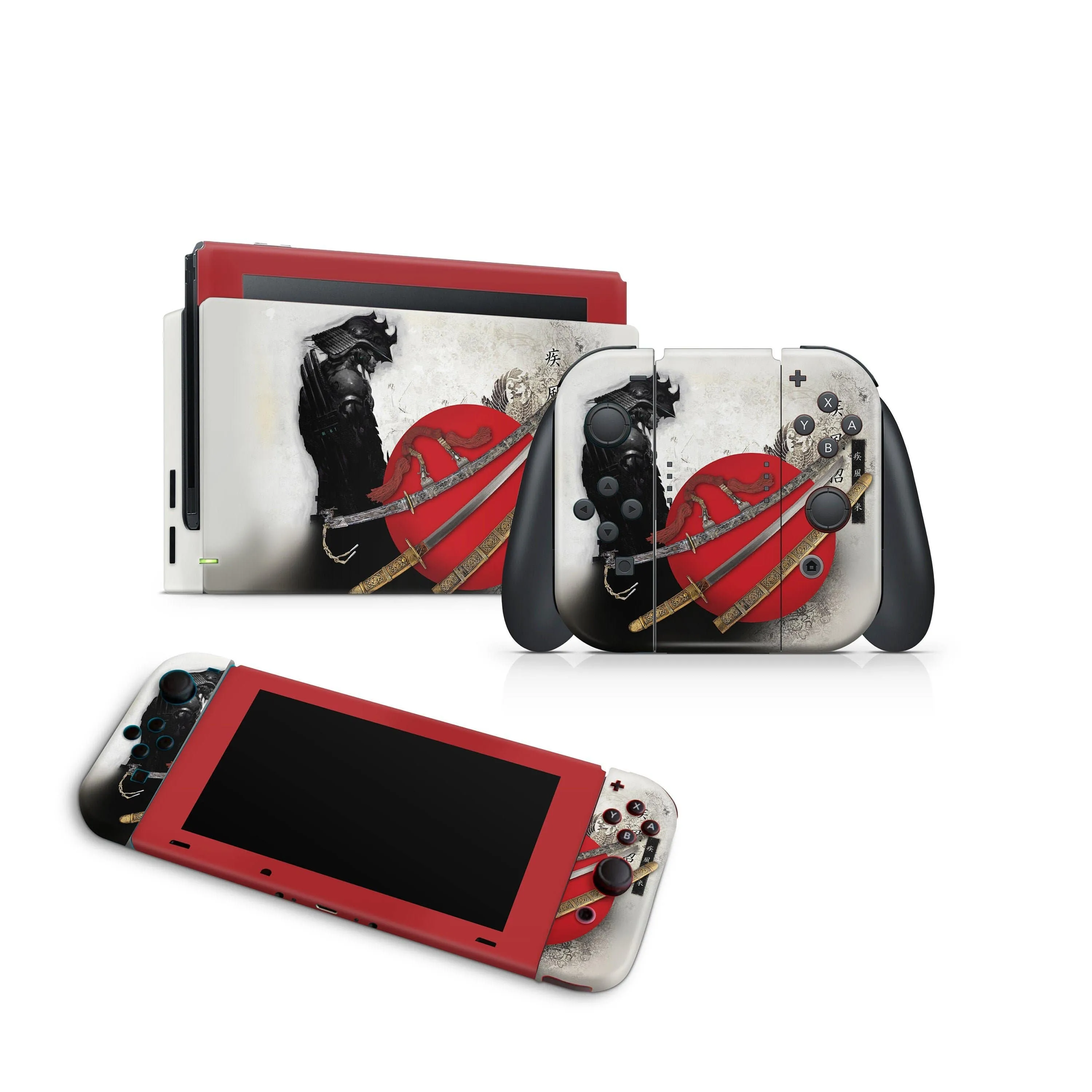 Nintendo Switch Skin Decals - Samurai - Wrap Vinyl Sticker