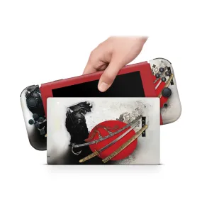 Nintendo Switch Skin Decals - Samurai - Wrap Vinyl Sticker