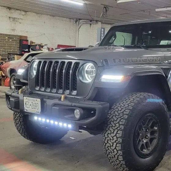 ORACLE Lighting Skid Plate with Integrated LED Emitters for Jeep Wrangler JL and Gladiator JT