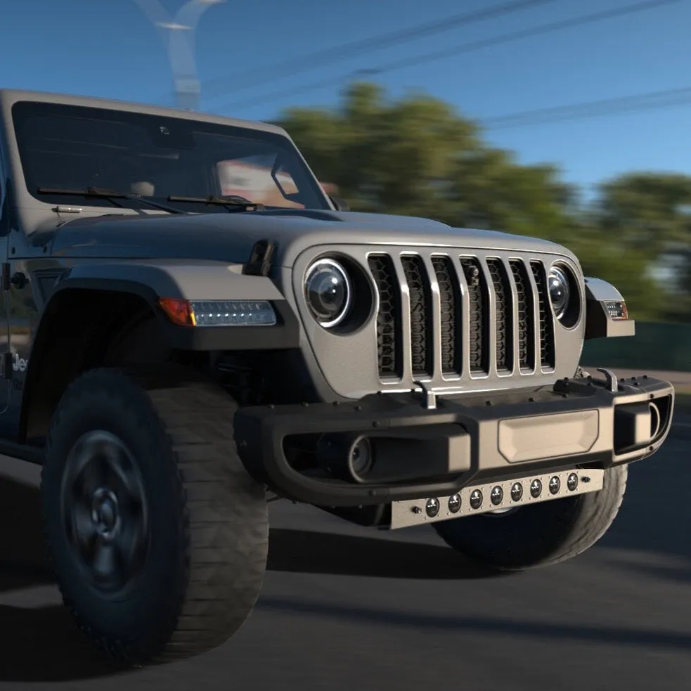 ORACLE Lighting Skid Plate with Integrated LED Emitters for Jeep Wrangler JL and Gladiator JT