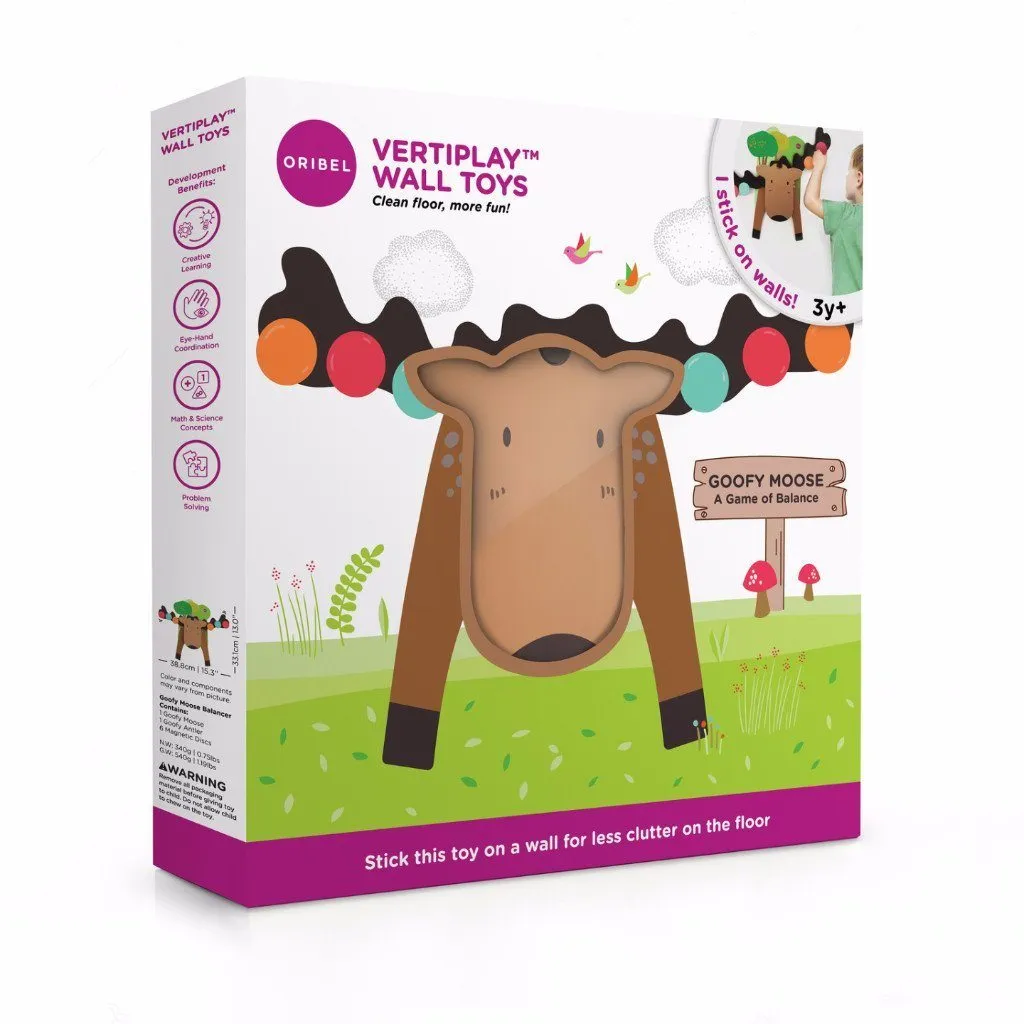 Oribel VertiPlay™ Goofy Moose - A Game of Balance