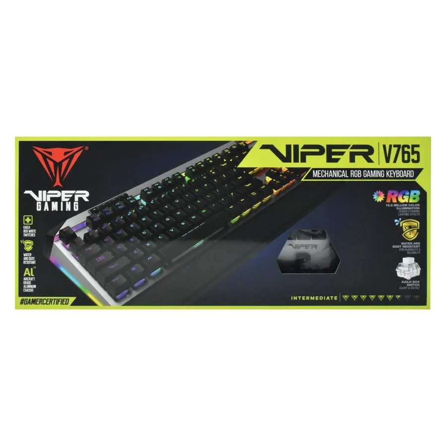 Patriot PV765MBWUXMGM Viper V765 RGB Mechanical Gaming Keyboard